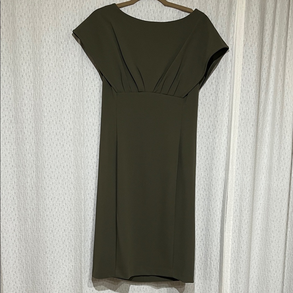 Calvin Klein Olive Midi Dress